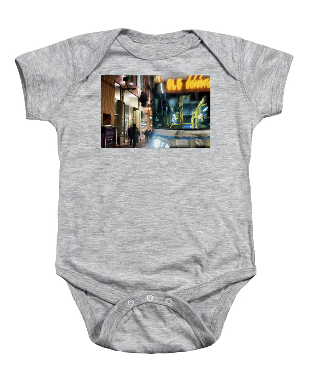 Night Baby Onesie featuring the photograph Look Out by Christopher Brown