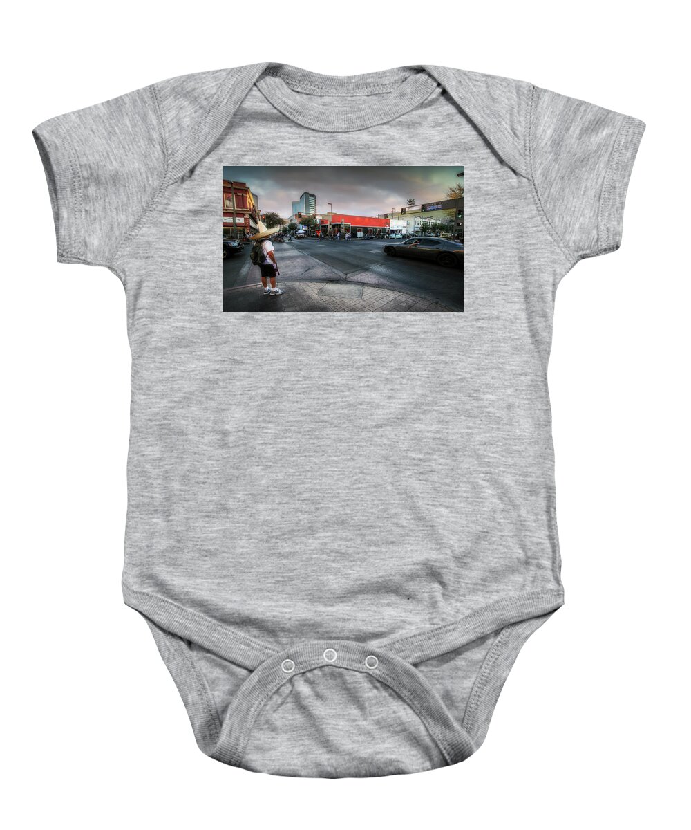 Tucson Baby Onesie featuring the photograph Lost Gringo by Micah Offman