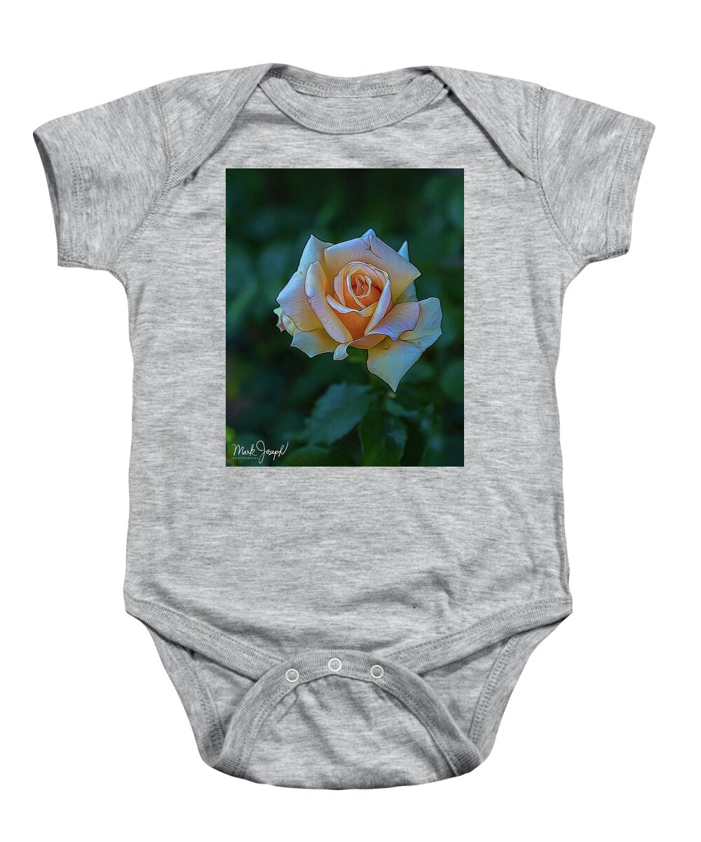 Rose Baby Onesie featuring the photograph Lovely Rose by Mark Joseph