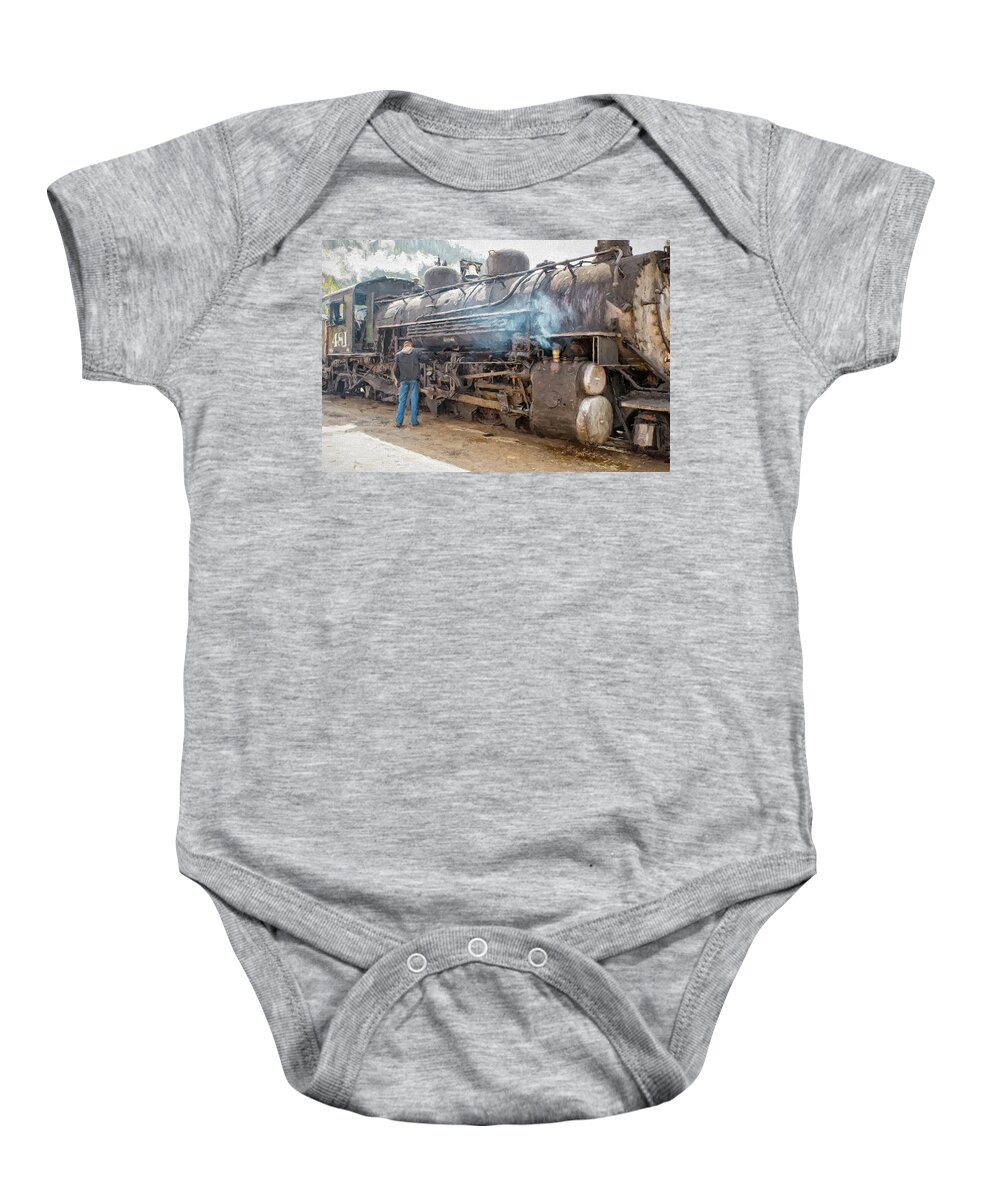 Dsngr Baby Onesie featuring the photograph Lubing #481 by Victor Culpepper