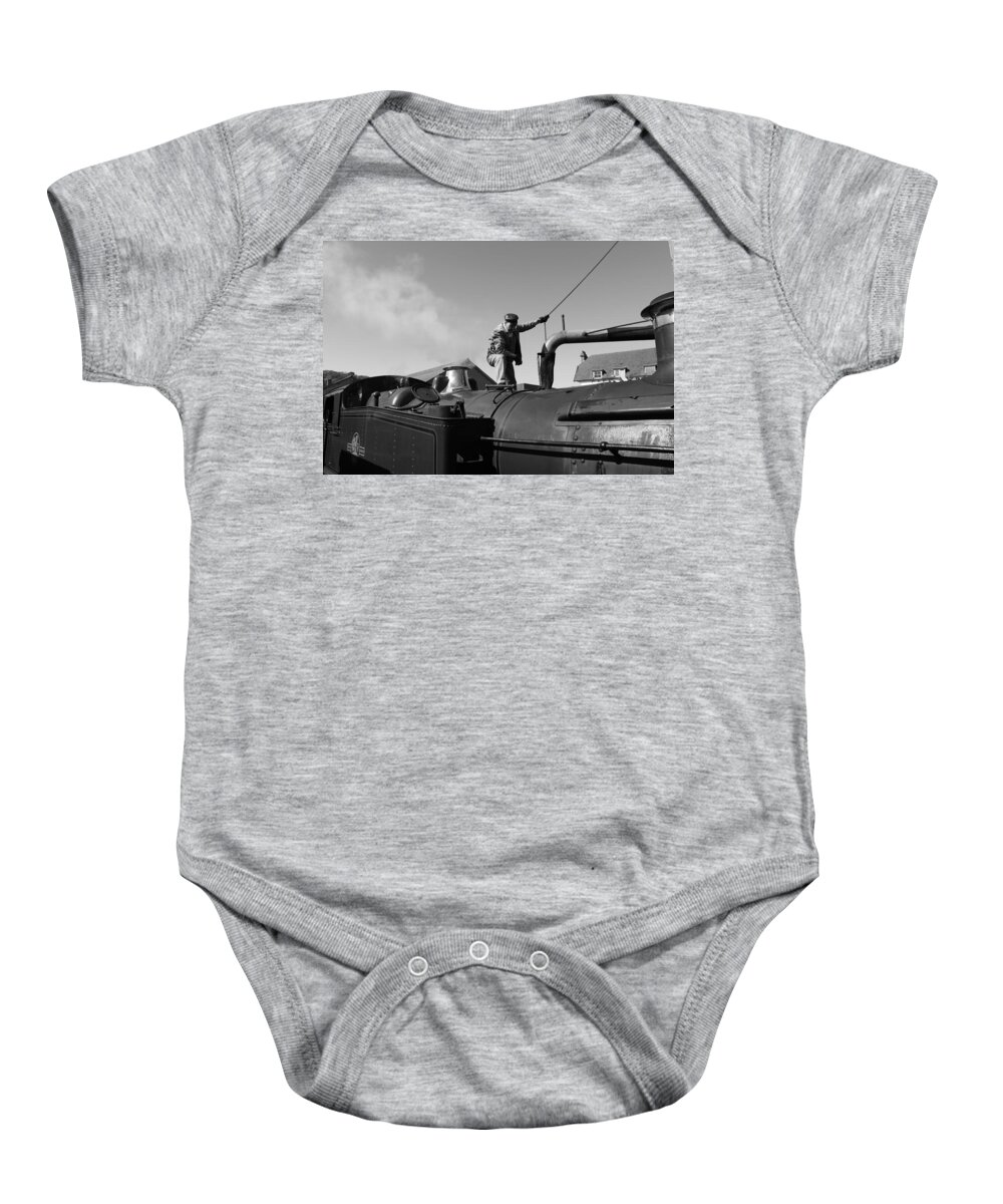 Steam Baby Onesie featuring the photograph Making Steam 2 by Lauri Novak