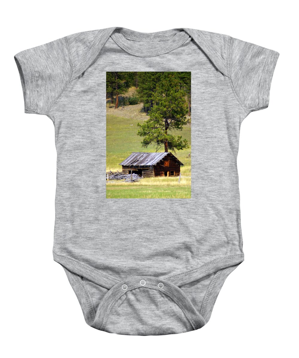 Ranch Baby Onesie featuring the photograph Montana Ranch 2 by Marty Koch