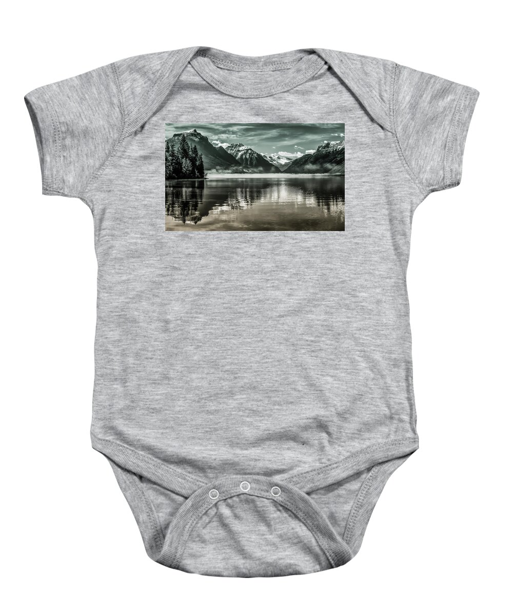 Best Baby Onesie featuring the photograph Montana Reflections by Gary Migues