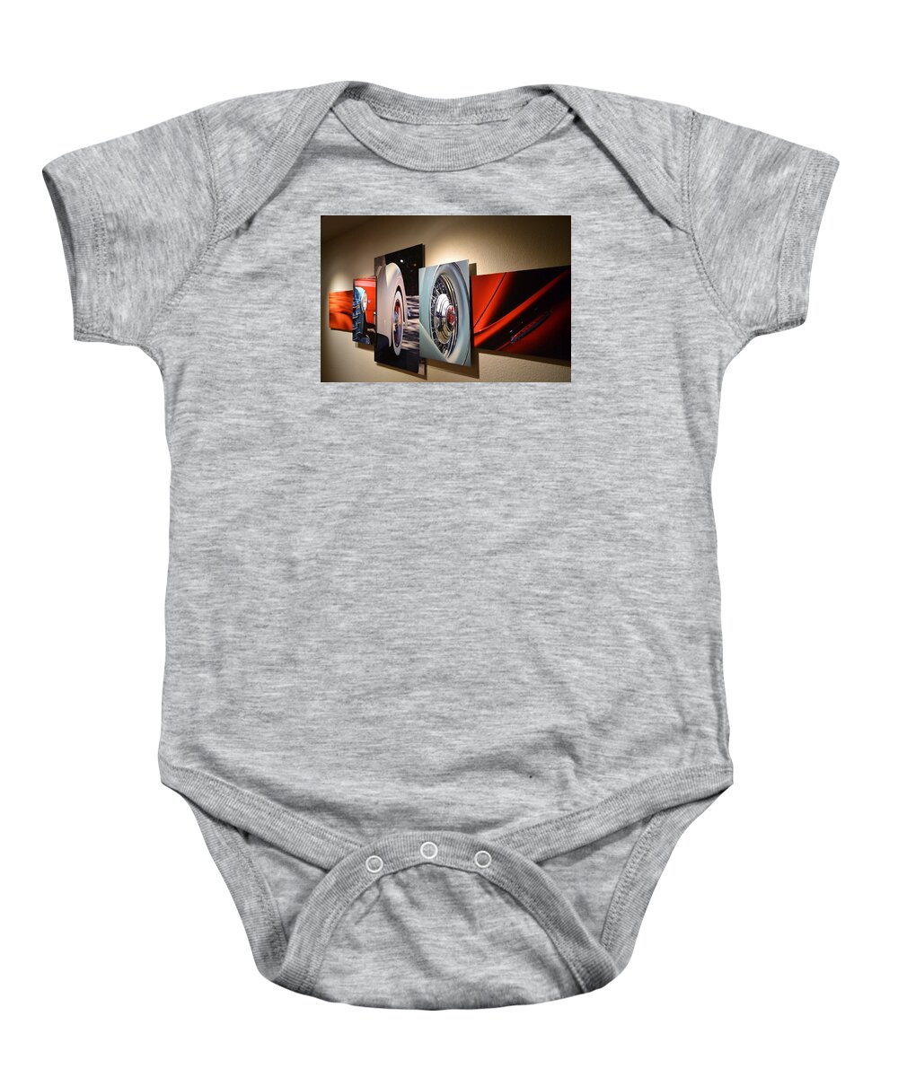  Baby Onesie featuring the photograph My Art on the wall by Dean Ferreira