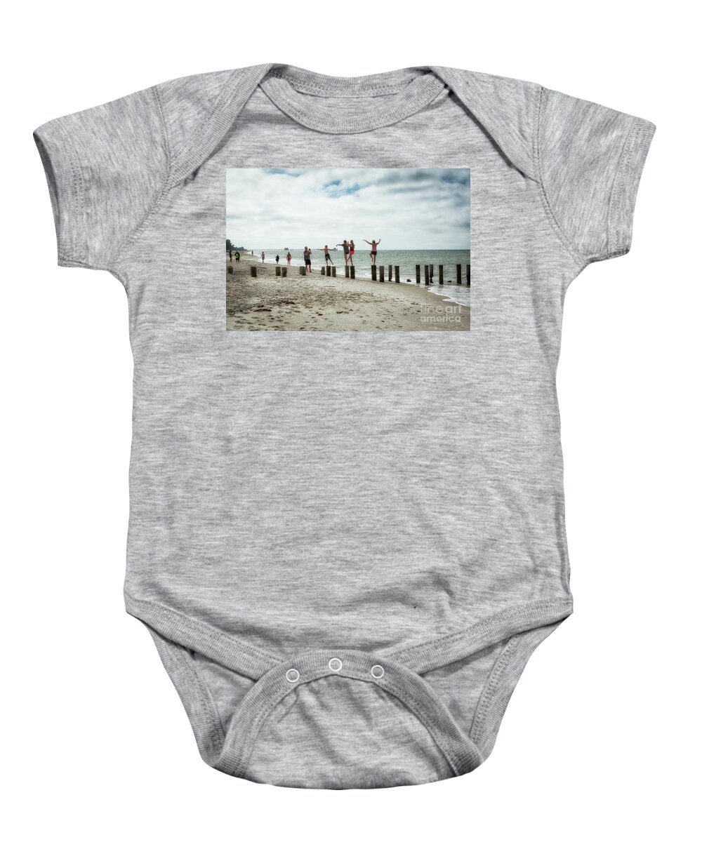 Florida Baby Onesie featuring the photograph Naples Balancing Act by Timothy Hacker
