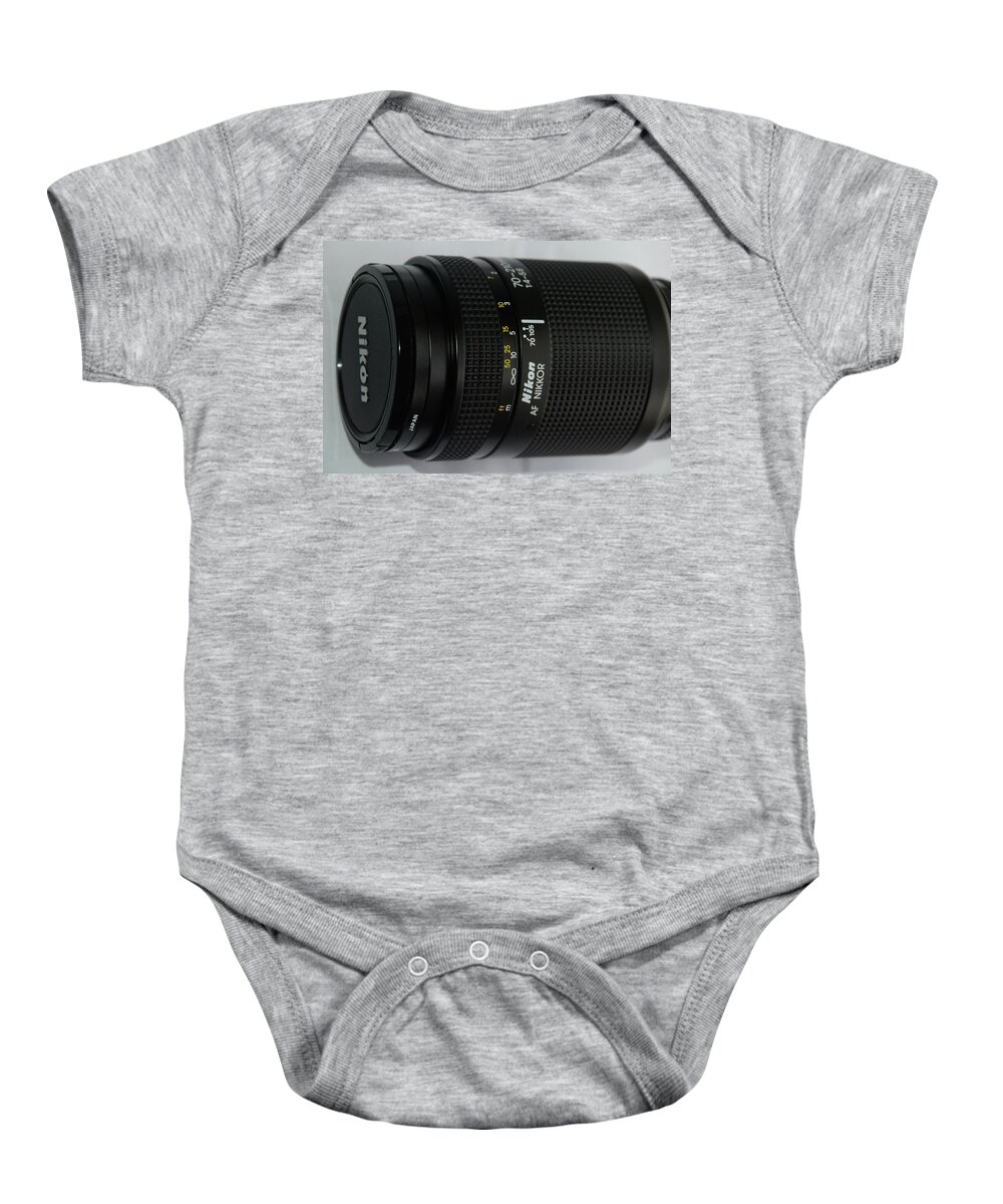 Lens Baby Onesie featuring the photograph Nikon 70- 210 Mm Lens by Ee Photography