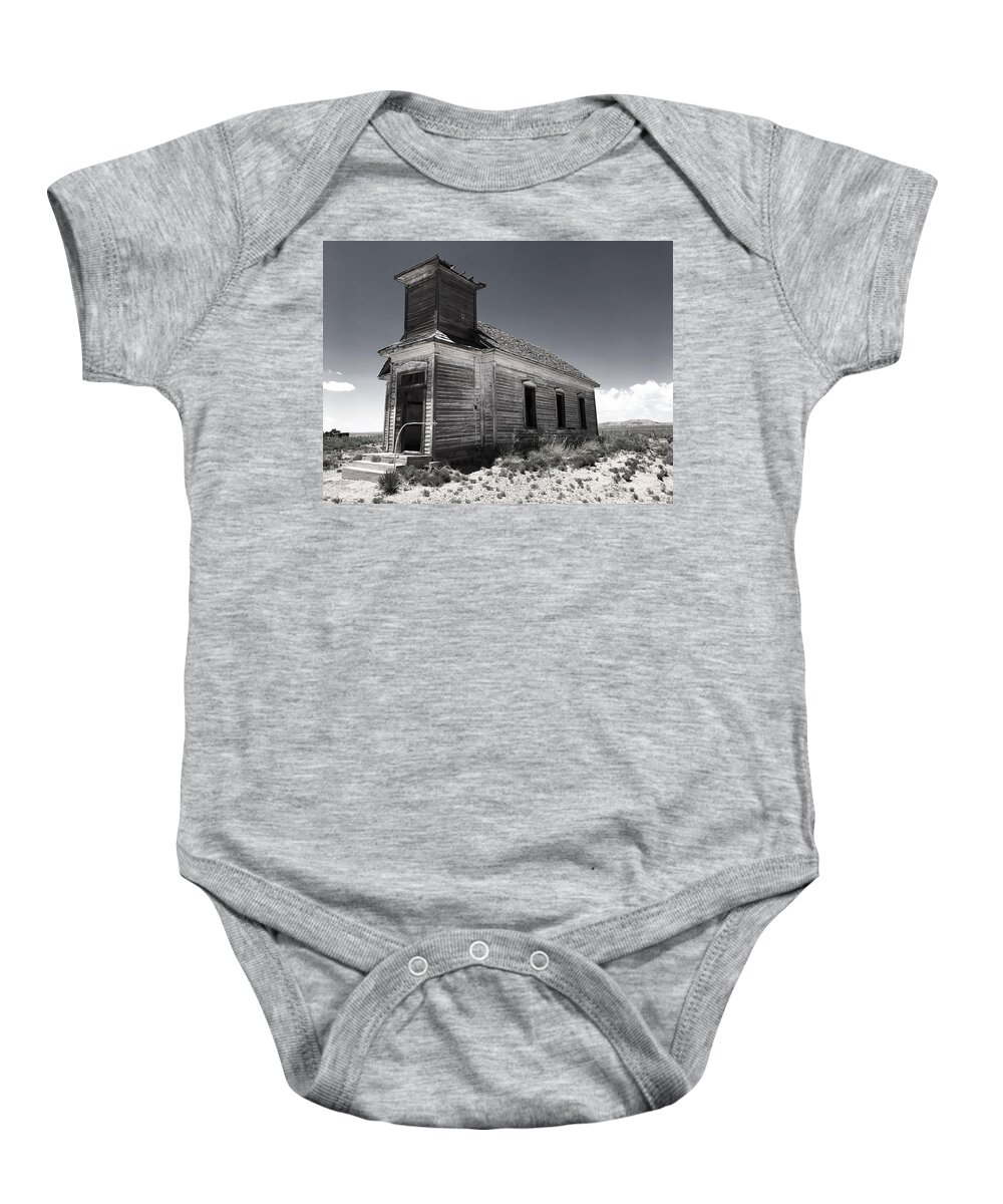 Church Baby Onesie featuring the photograph Once Hallowed Ground by Brad Hodges