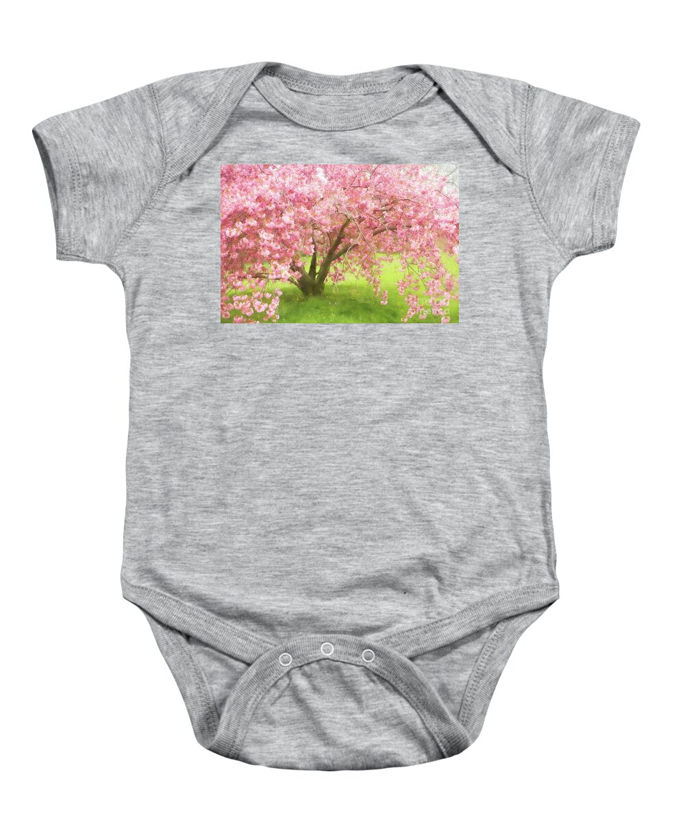 Crab Apples Baby Onesie featuring the photograph One Single Tree by Marilyn Cornwell