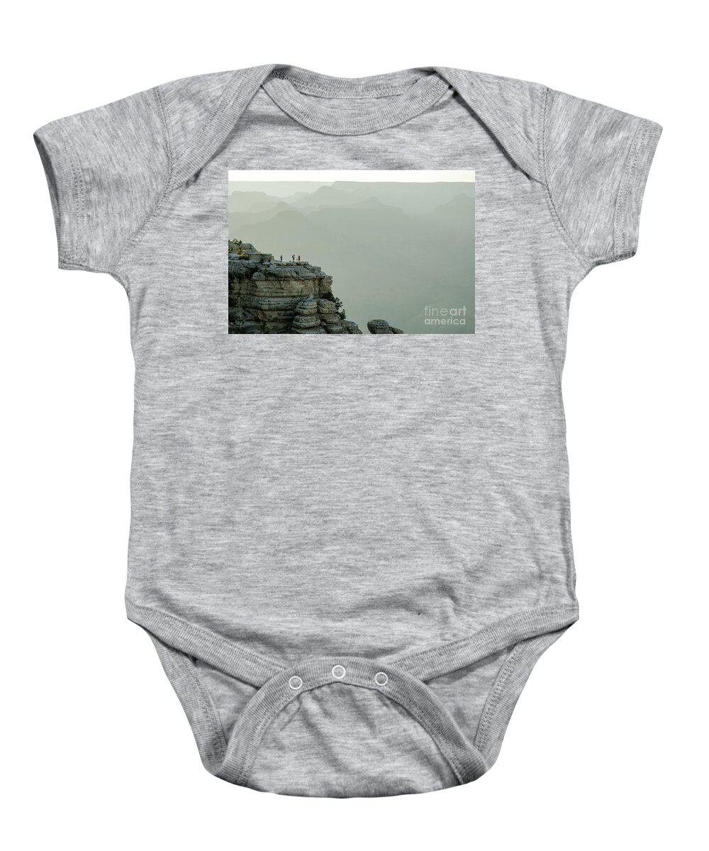 Grand Baby Onesie featuring the photograph Onlookers by Nick Boren