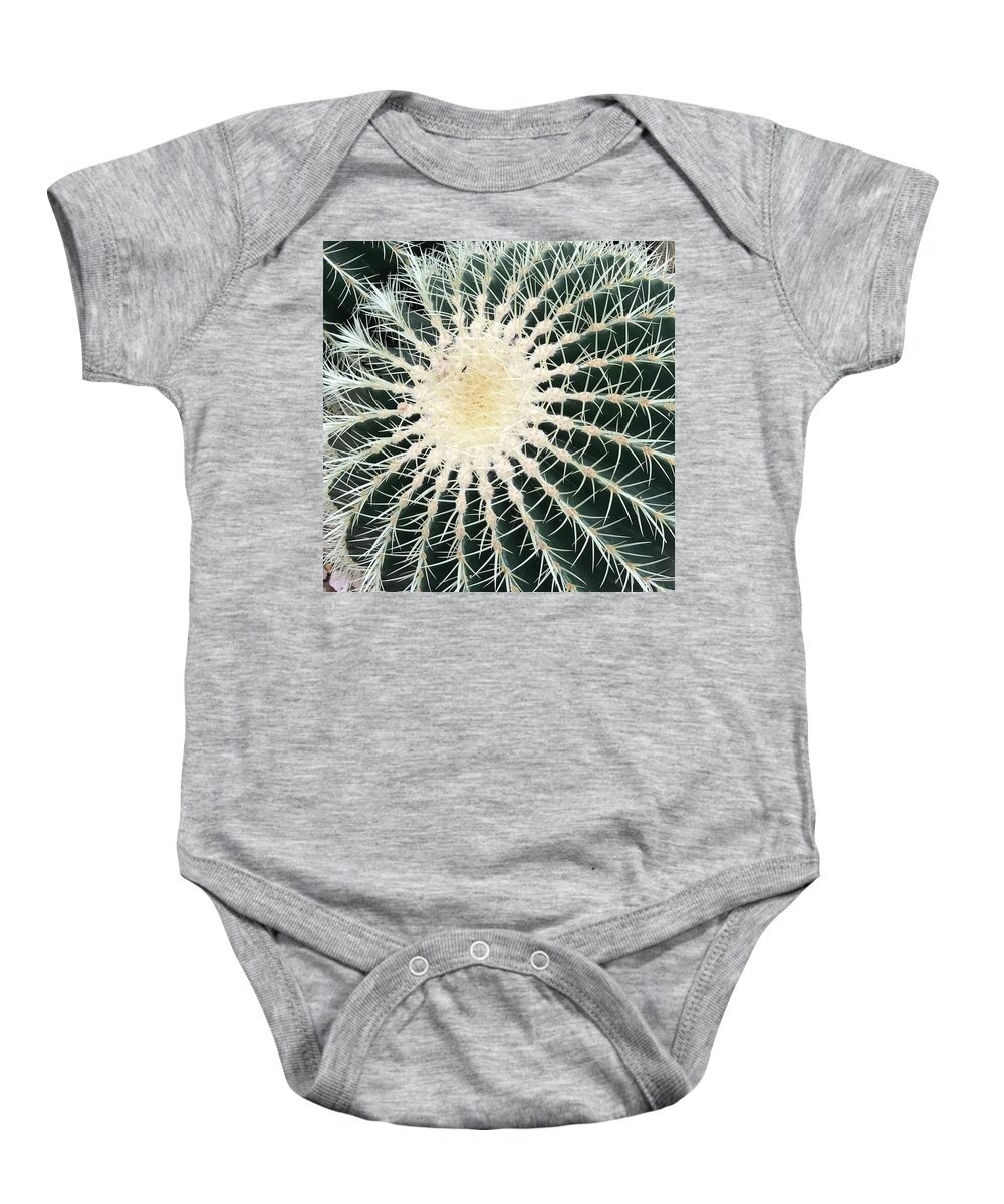 Flowers Baby Onesie featuring the photograph Pin Wheel by Jean Wolfrum