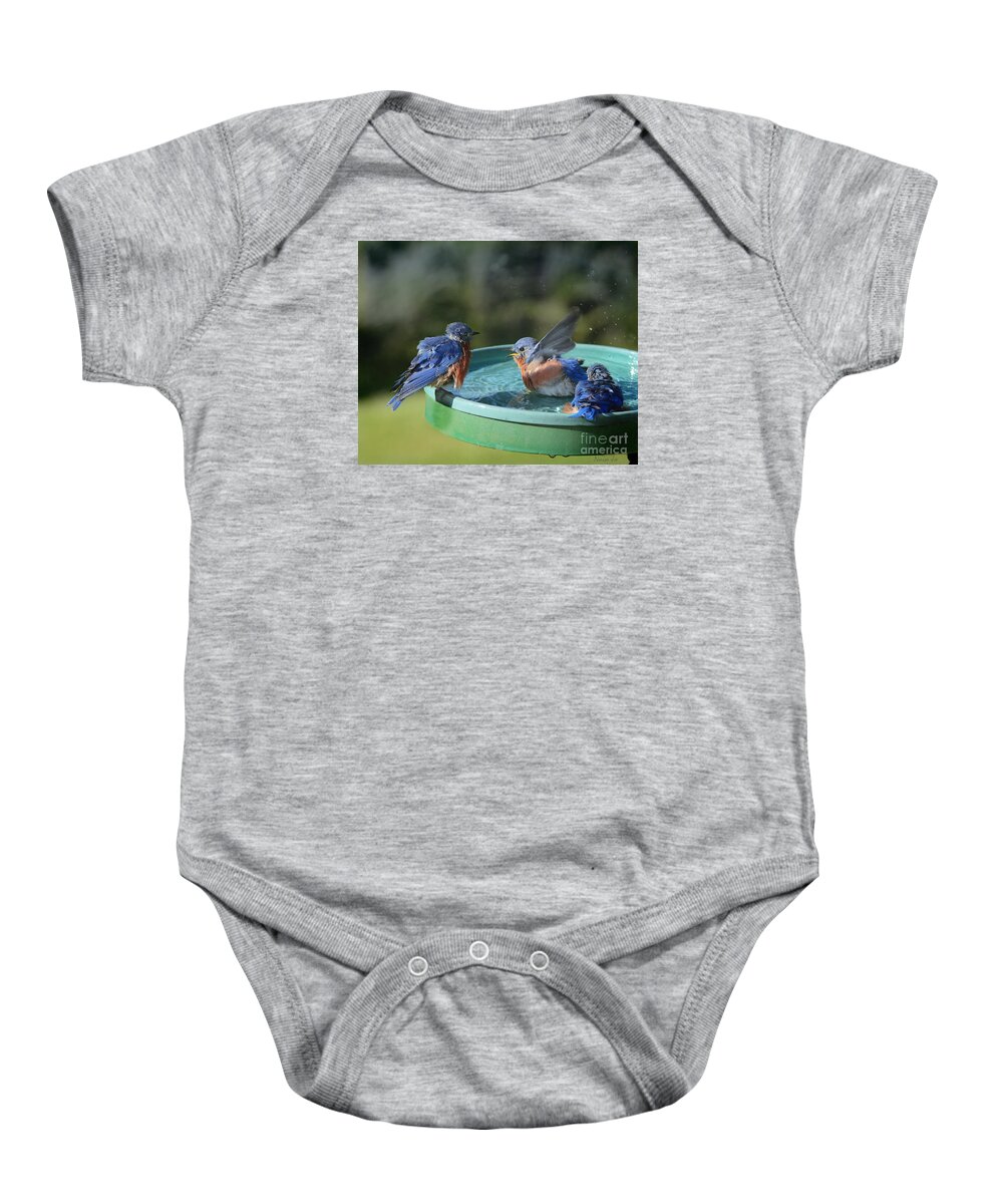 Nature Baby Onesie featuring the photograph Privacy Please by Nava Thompson