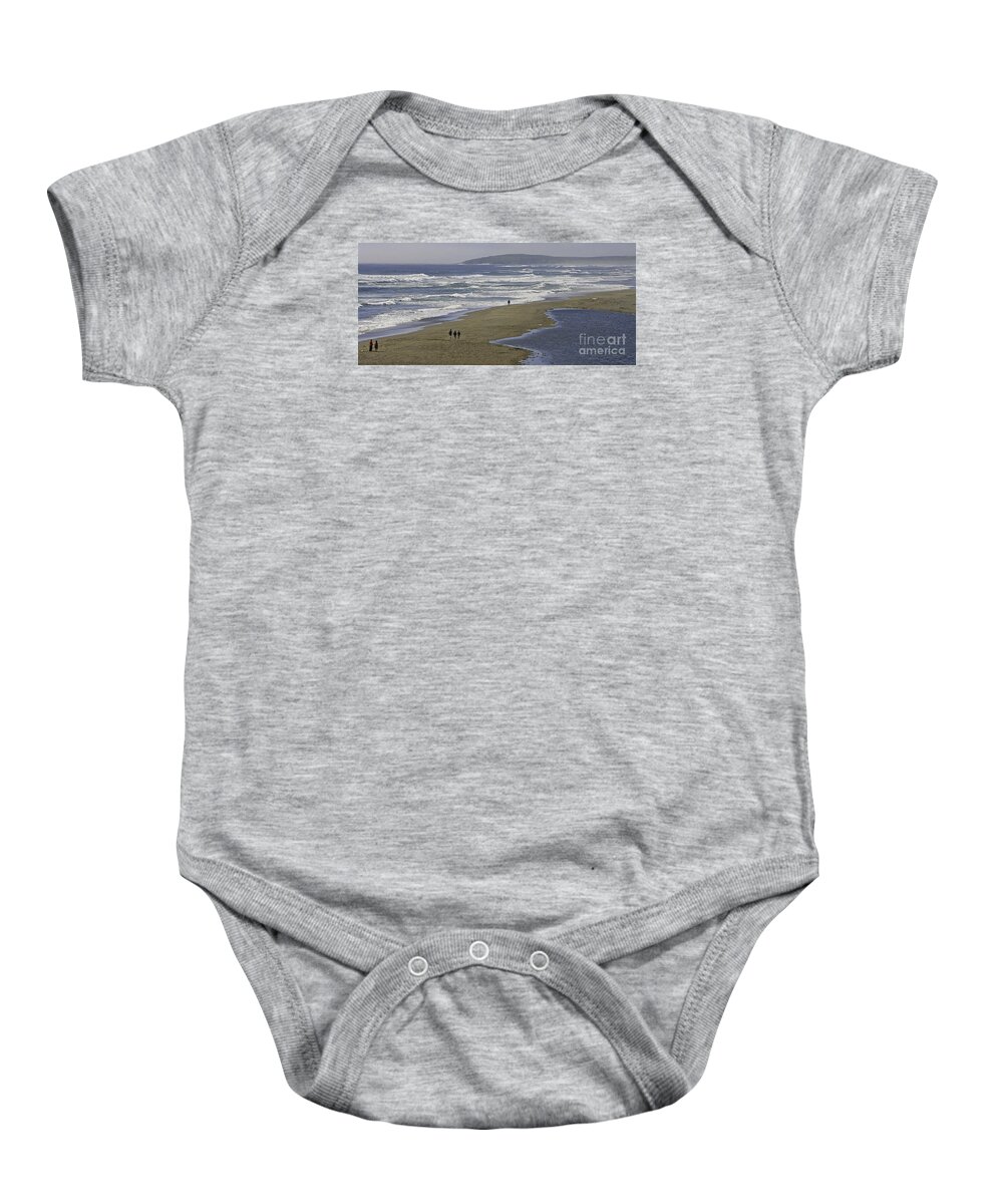 Beach Baby Onesie featuring the photograph Pt. Reyes by Joyce Creswell