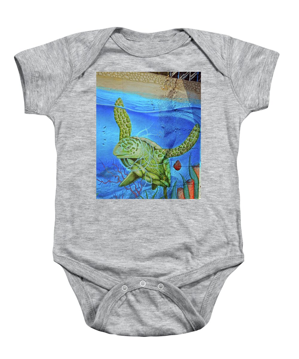 Puntarenas Baby Onesie featuring the photograph Puntarenas 18 by Ron Kandt