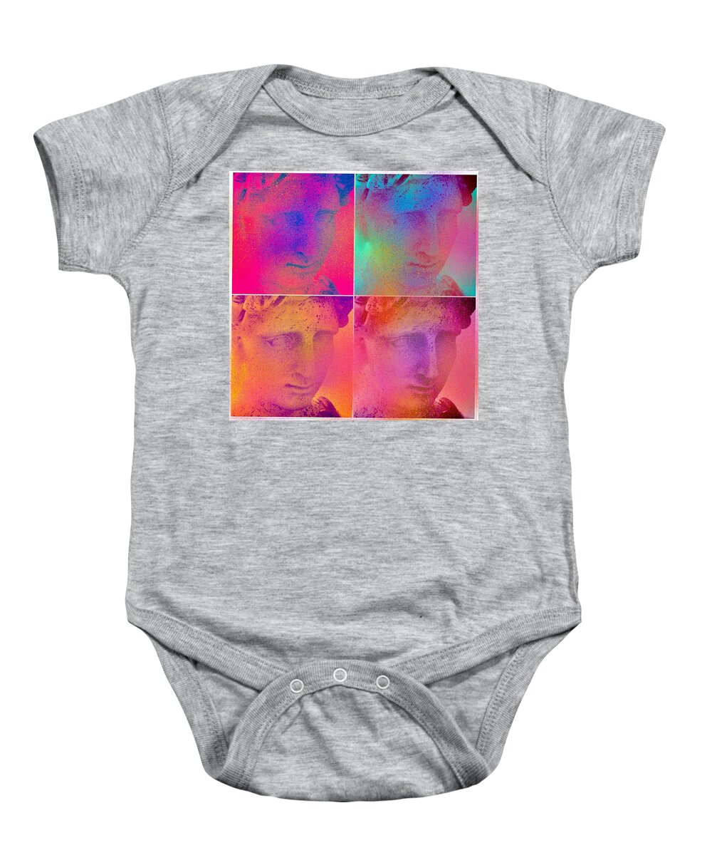 Quo Vadis Baby Onesie featuring the digital art Quo Vadis by Don Wright