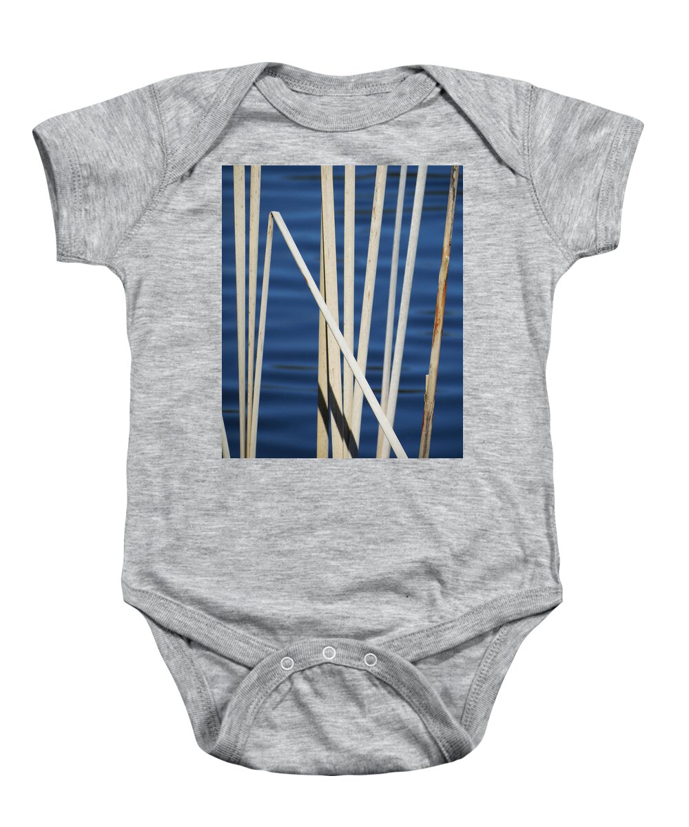 Water Baby Onesie featuring the photograph Reeds by Azthet Photography