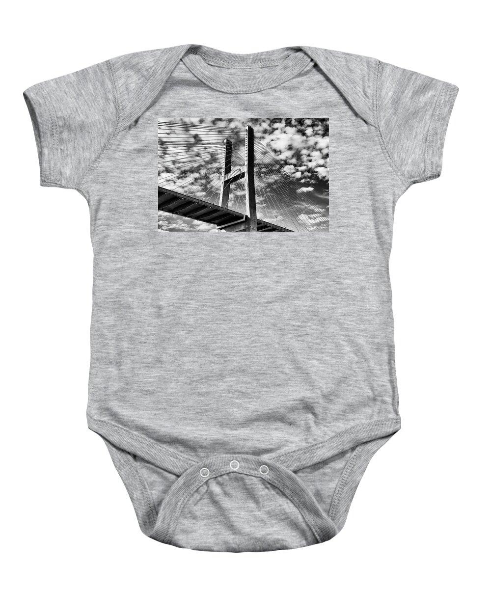 Savannah Baby Onesie featuring the photograph Reinforcement by Ray Silva