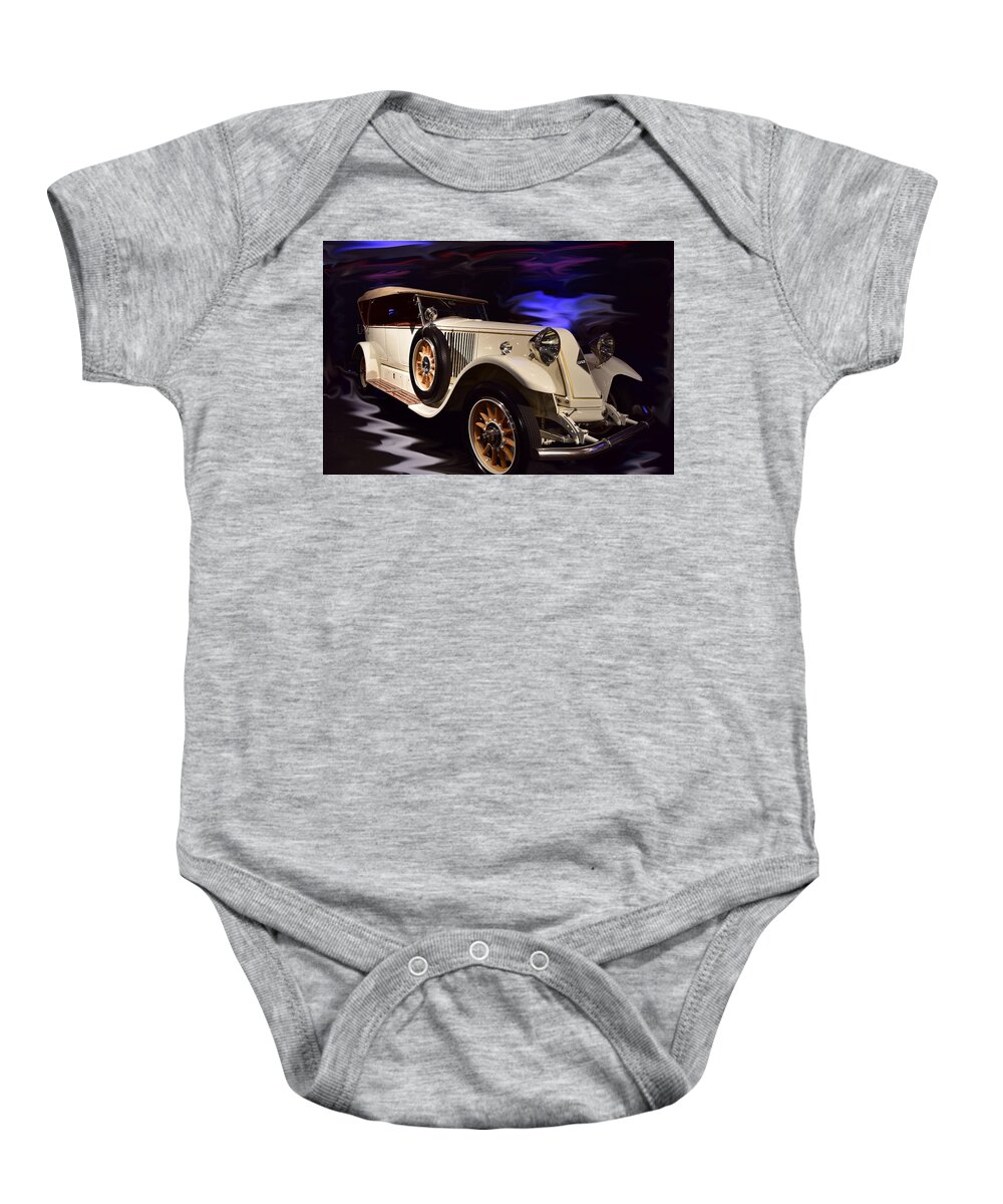 Home Baby Onesie featuring the photograph Renault 40CV by Richard Gehlbach