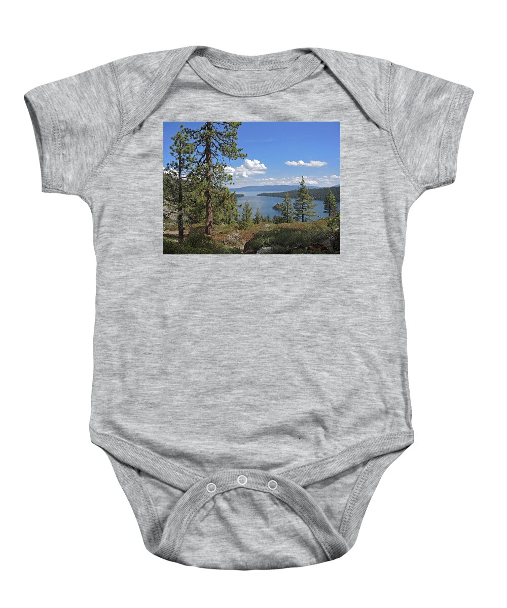 Scenic Landscape Baby Onesie featuring the photograph Replete With Beauty by Lynda Lehmann