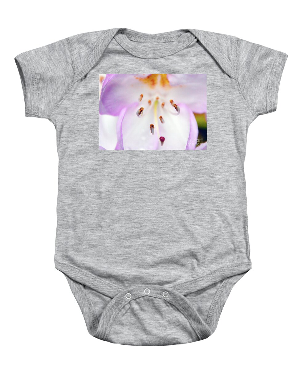 Azalea Baby Onesie featuring the photograph Rhododendron Blossom Too by Brian O'Kelly