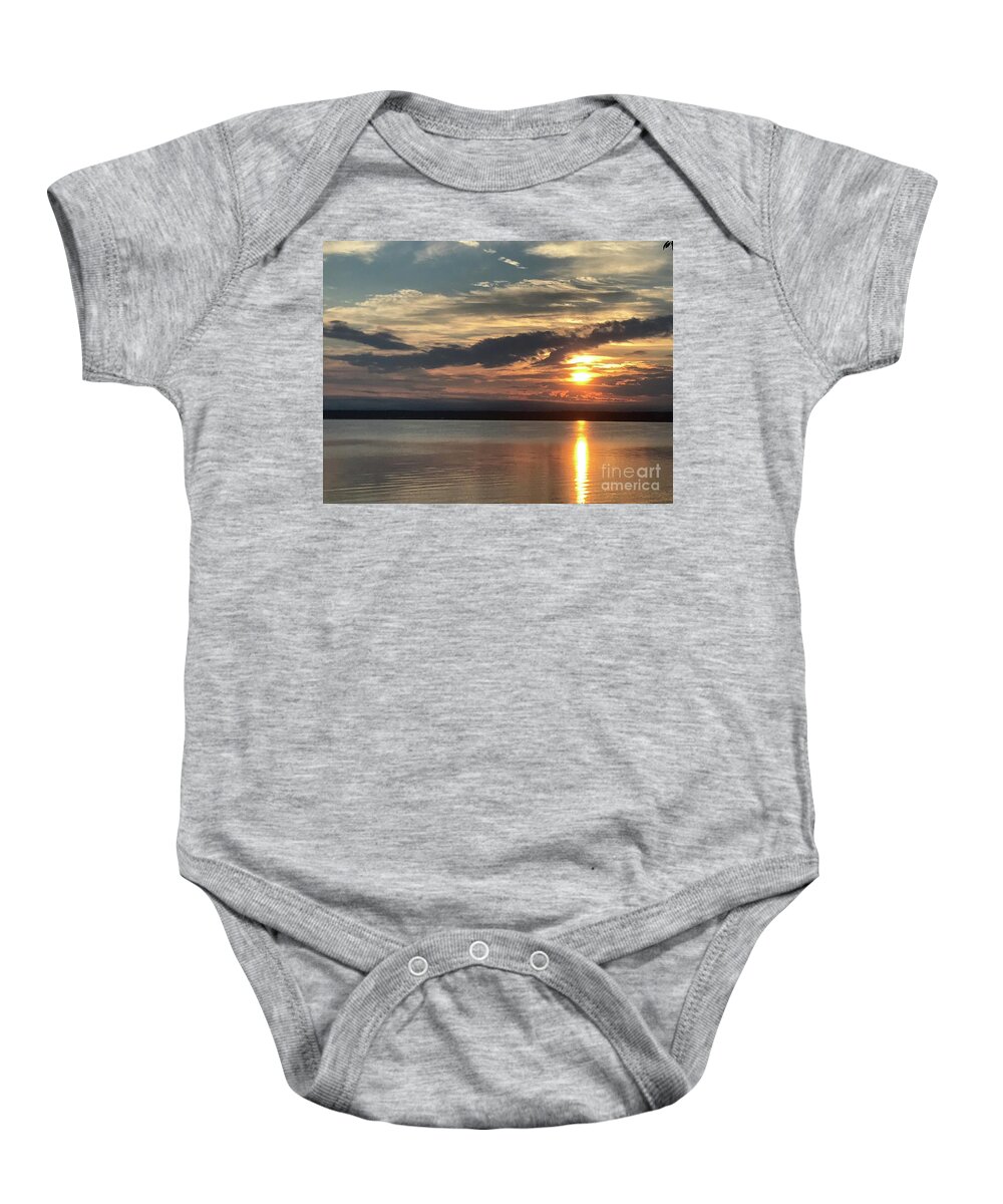 Sun Baby Onesie featuring the photograph Rise and Shine by William Norton