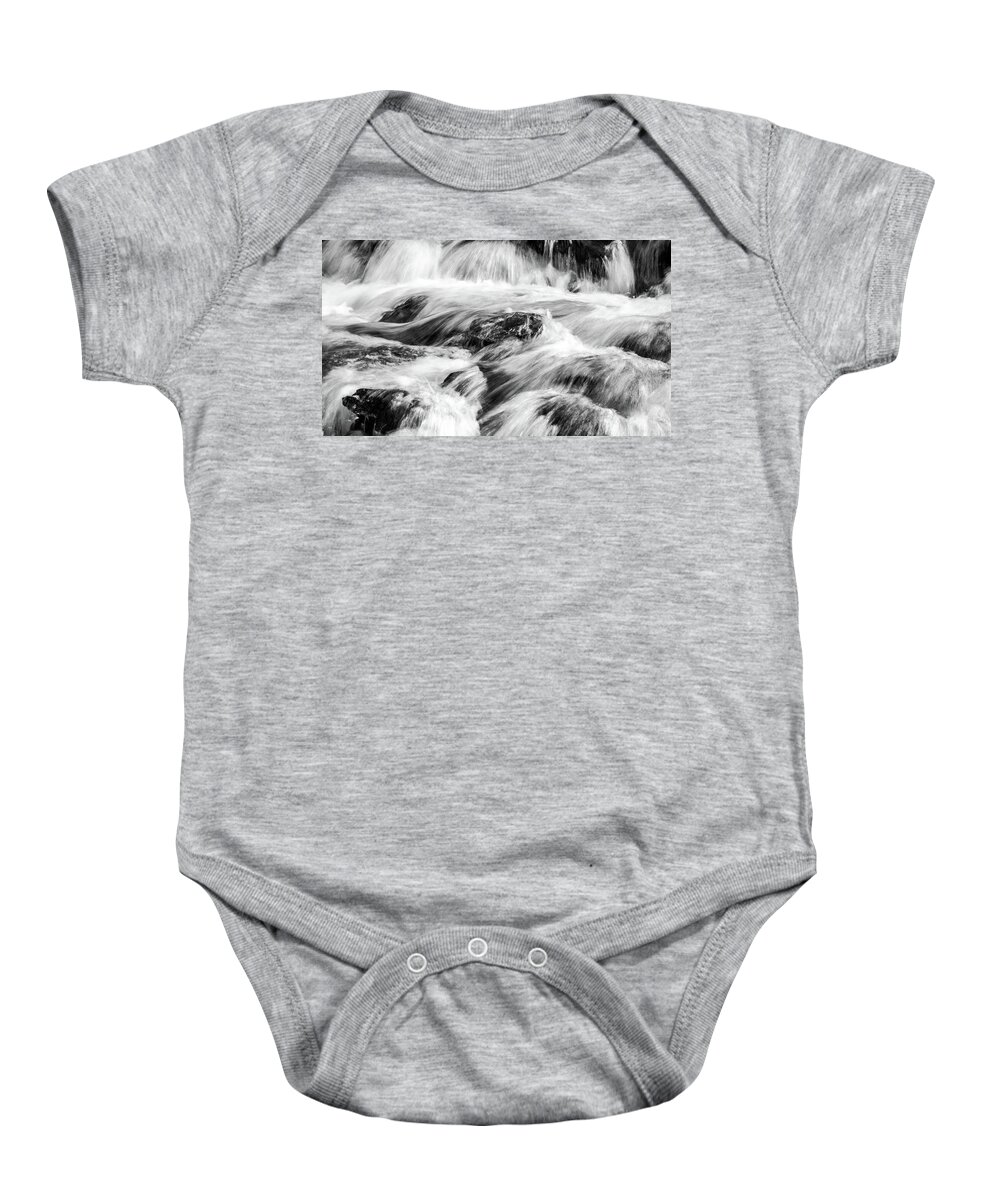 Nevada Baby Onesie featuring the photograph River Streams Great Basin National Park Nevada by Lawrence S Richardson Jr
