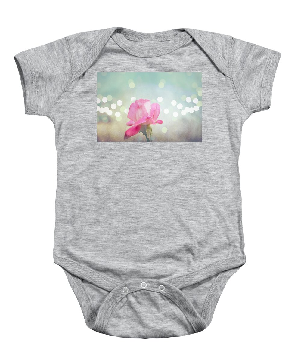 Rose. Photography Baby Onesie featuring the photograph Rose by Gordana Stanisic