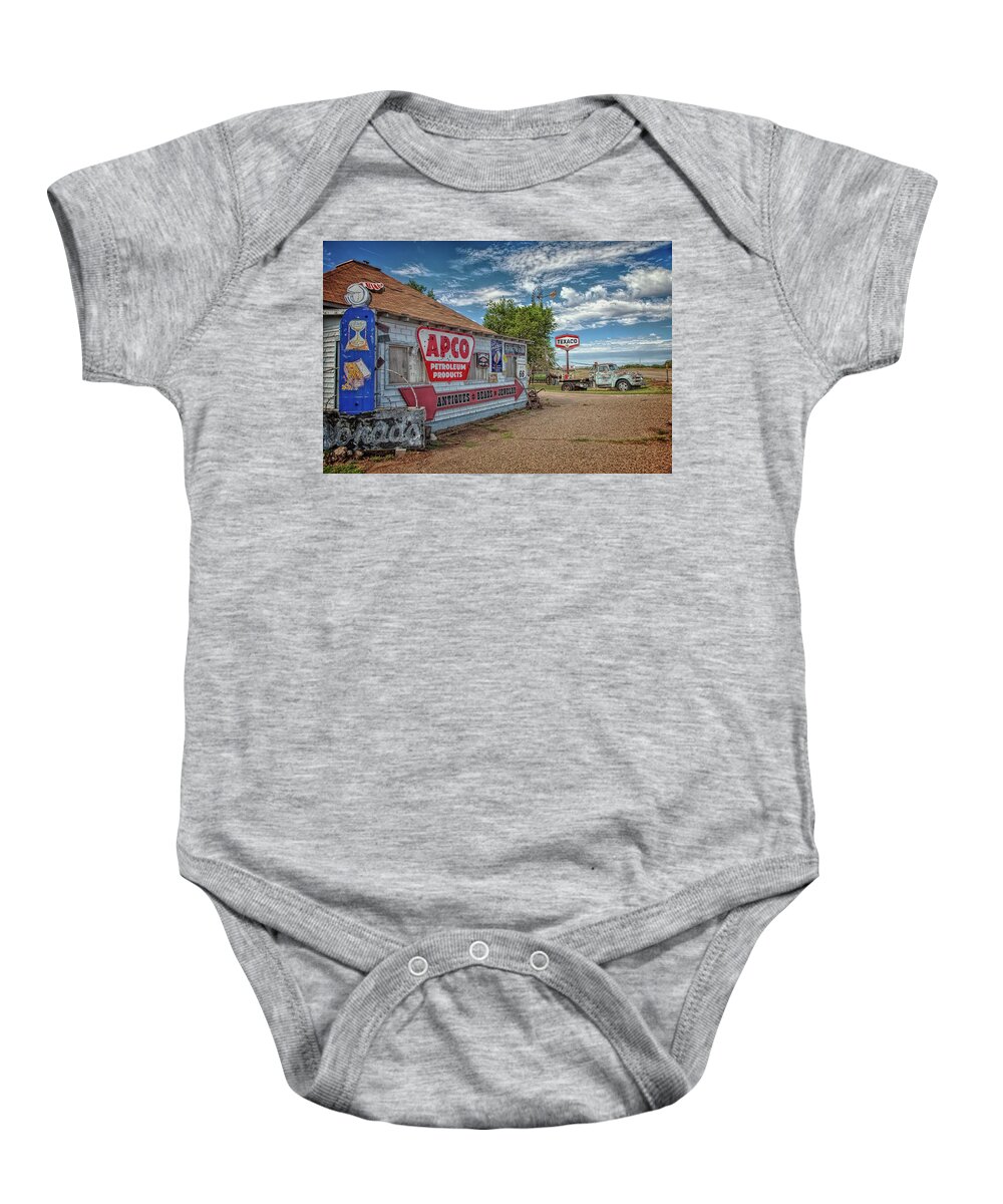 Route 66 Baby Onesie featuring the photograph Route 66 Towing by Diana Powell