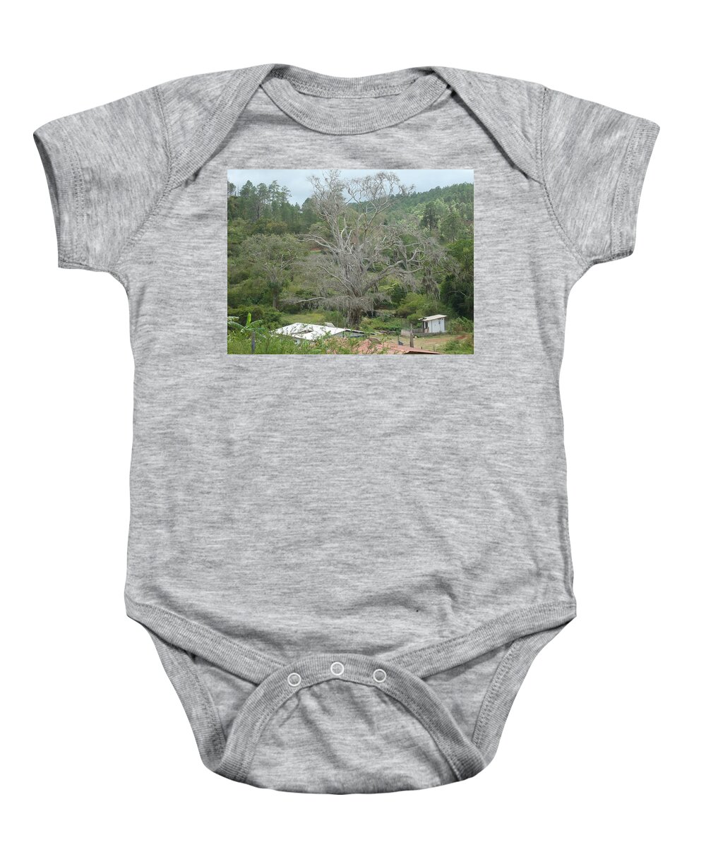 Digital Art Baby Onesie featuring the photograph Rural Scenery by Carlos Paredes Grogan