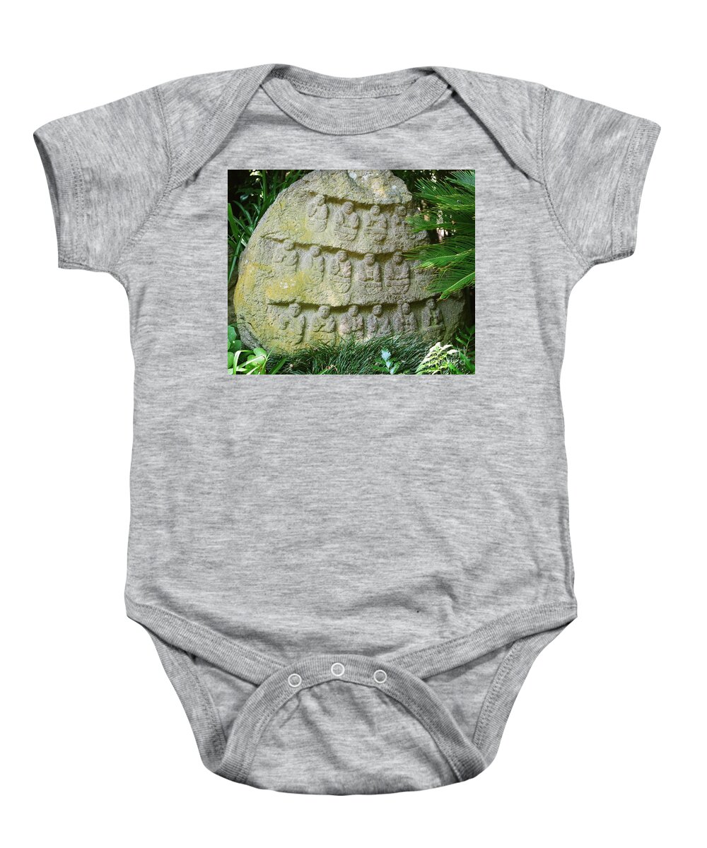 Stone Baby Onesie featuring the photograph Sacred Stone by Dean Triolo