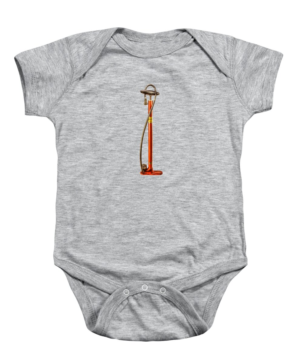 Hand Baby Onesie featuring the photograph Silca Pump by YoPedro