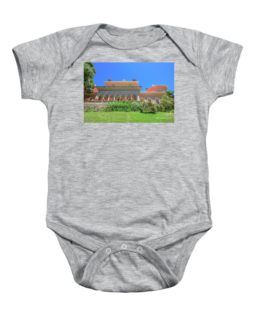 Sintra Baby Onesie featuring the photograph Sintra in Portugal by Benny Marty