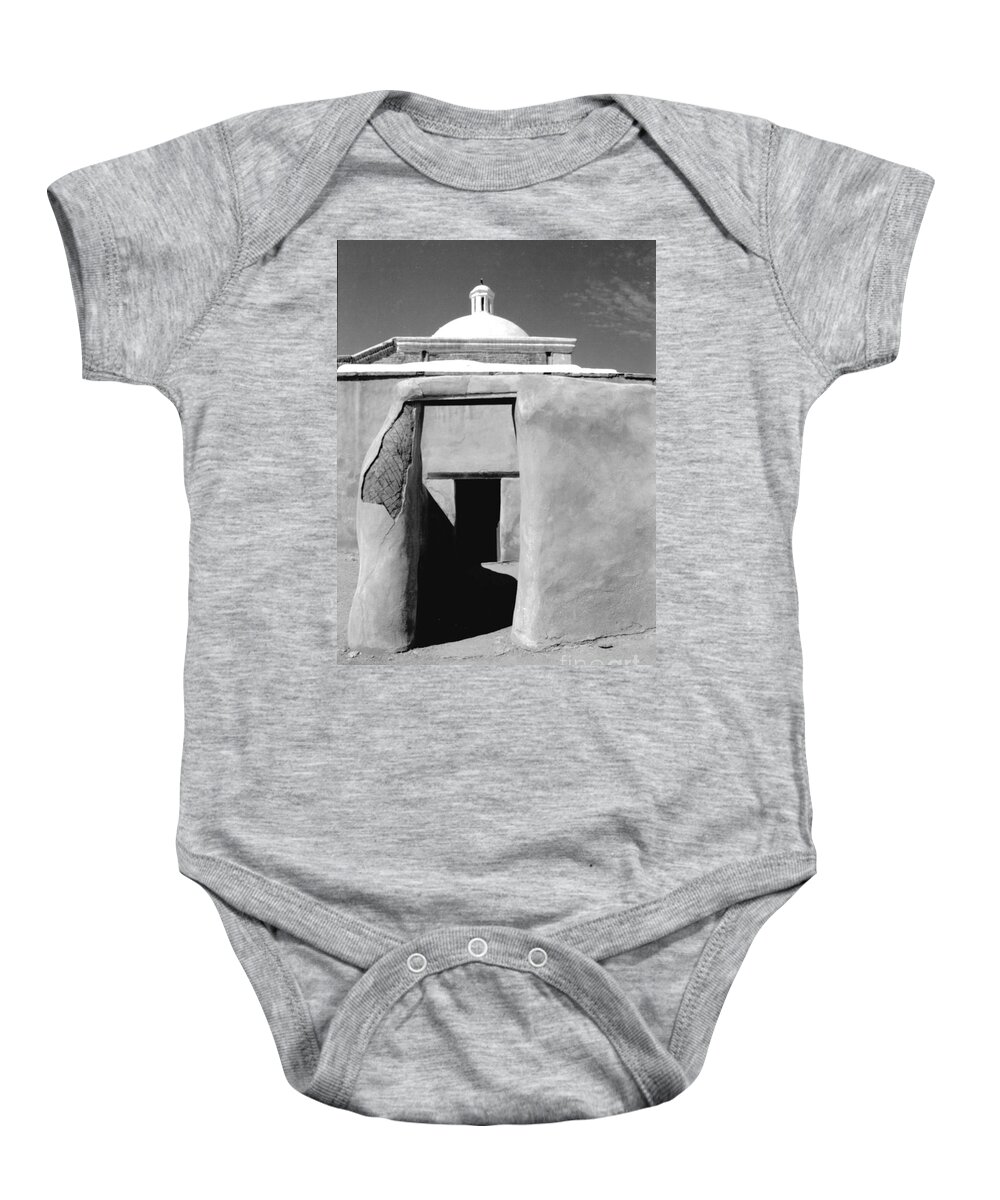 Shadows Baby Onesie featuring the photograph Sol y Sombra by Kathy McClure