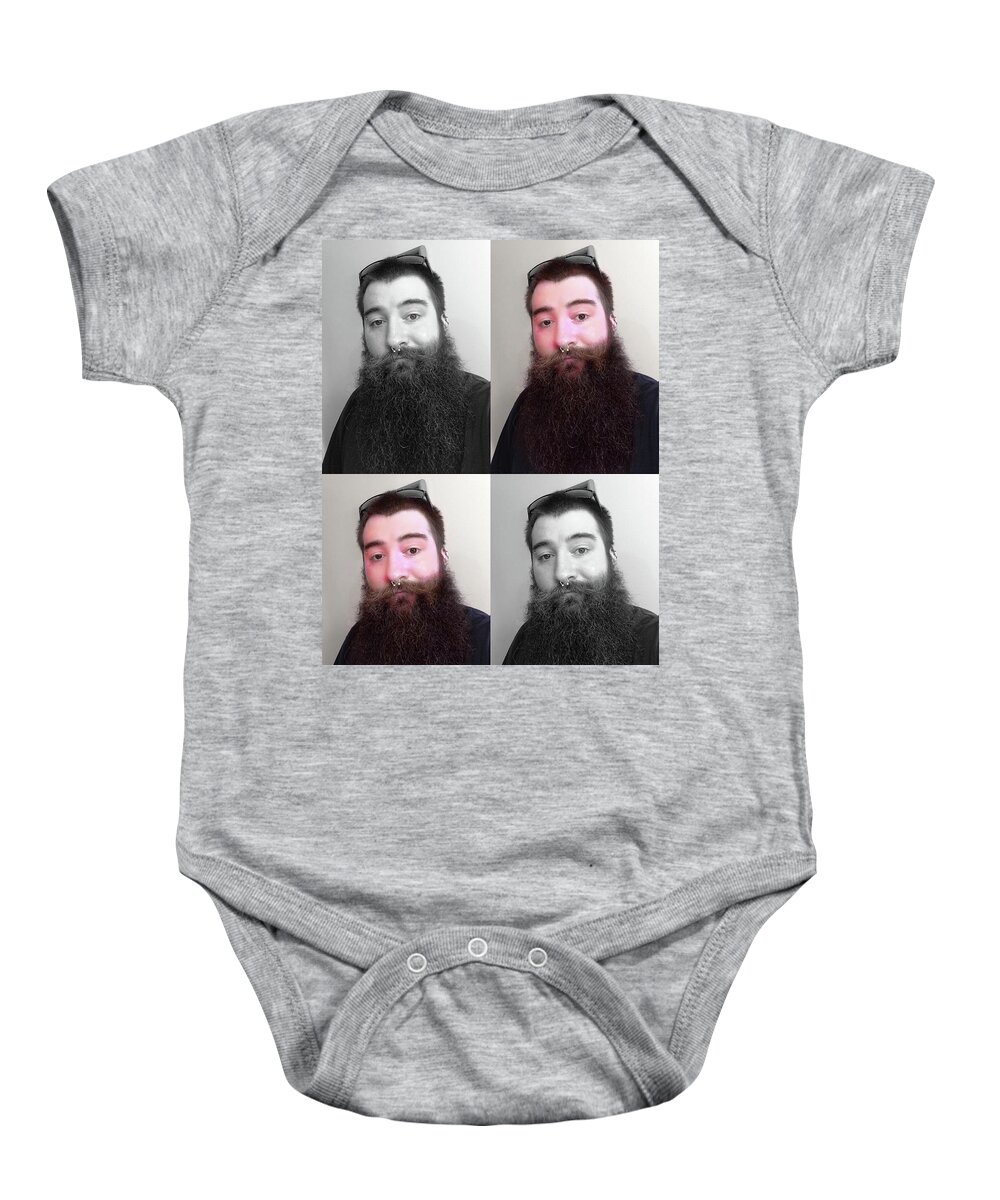 Keith Baby Onesie featuring the photograph Soulmate in Colour by Shawn Dall