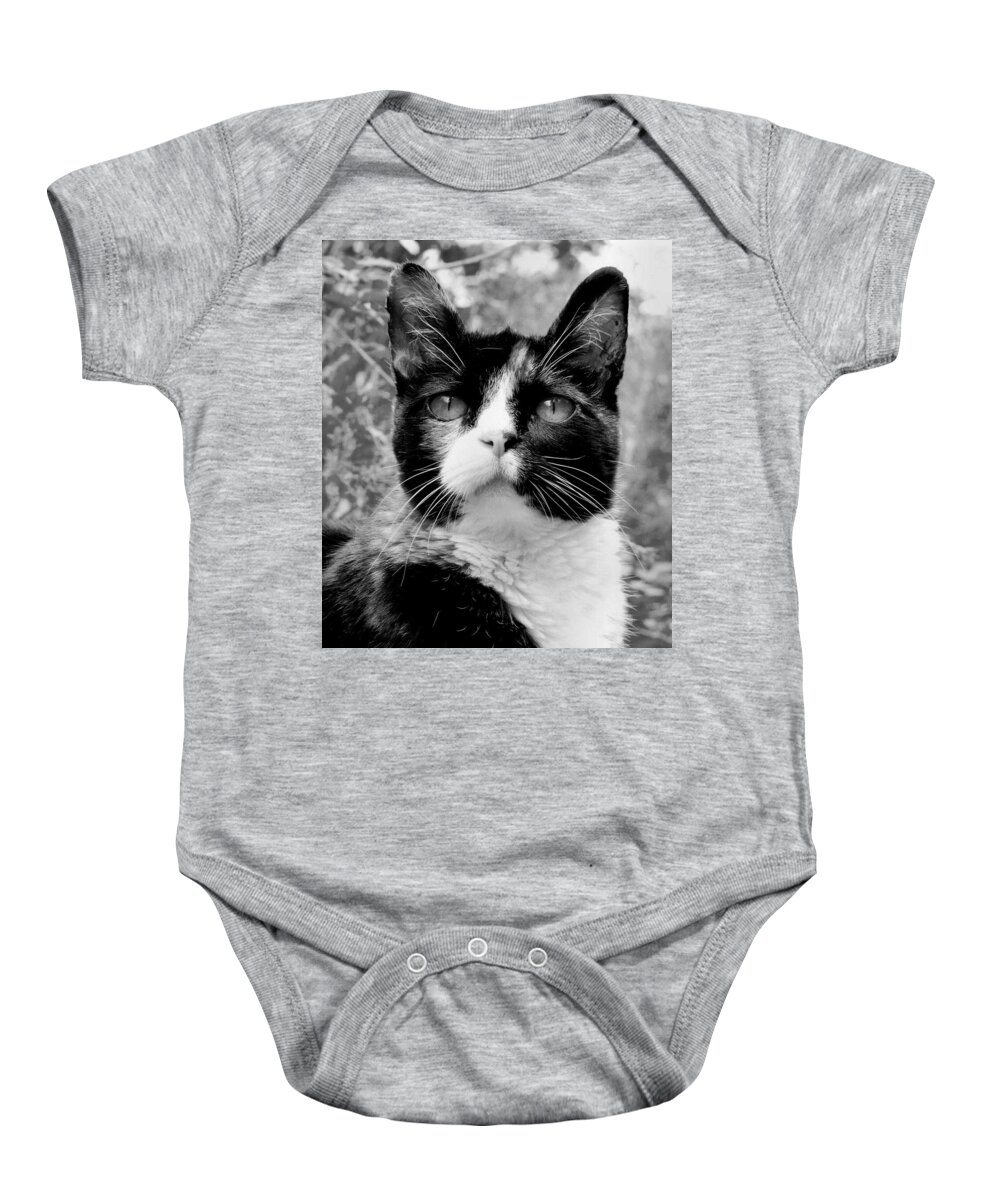 Cat Baby Onesie featuring the photograph Souls Great and Small by Rory Siegel