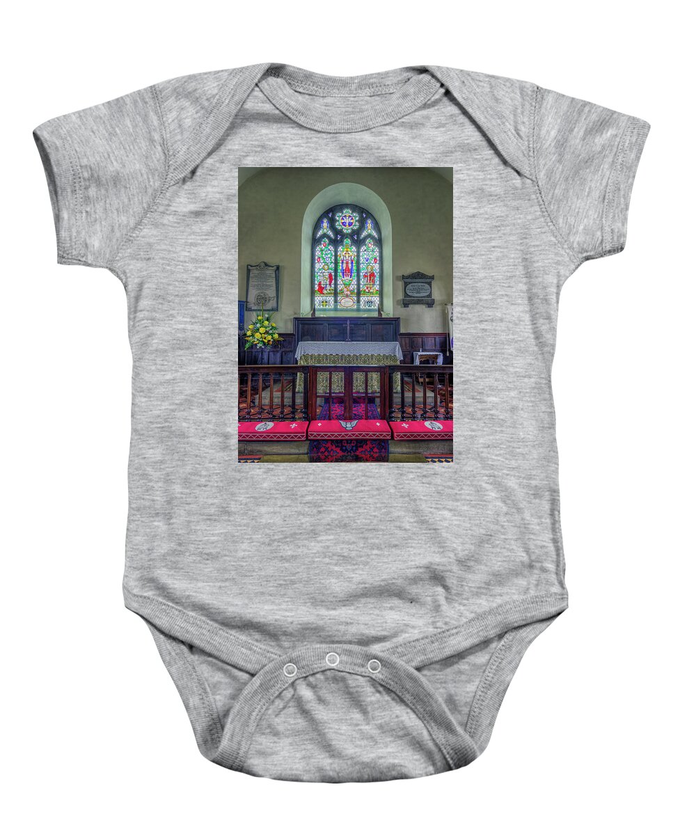 Church Baby Onesie featuring the photograph Spiritual Church by Ian Mitchell