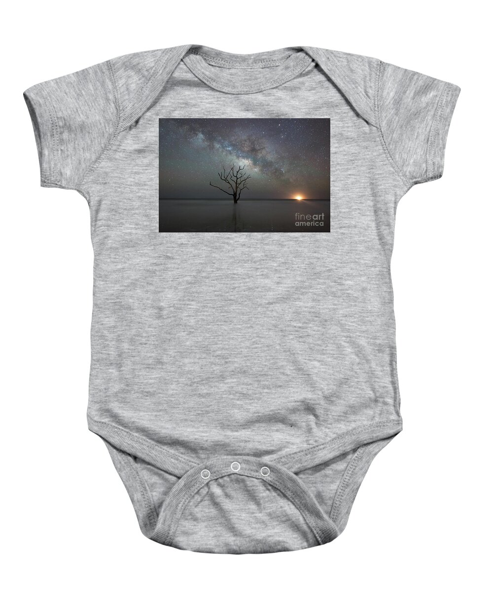 Botany Bay Milky Way Baby Onesie featuring the photograph Standing Still by Michael Ver Sprill
