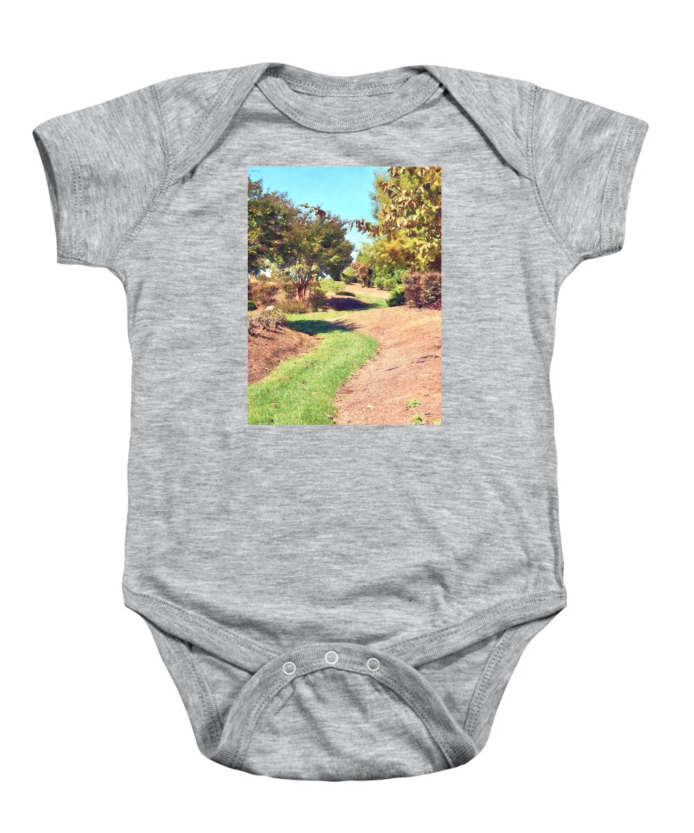 Landscape Baby Onesie featuring the photograph Summer Landscaping Nature by Phil Perkins