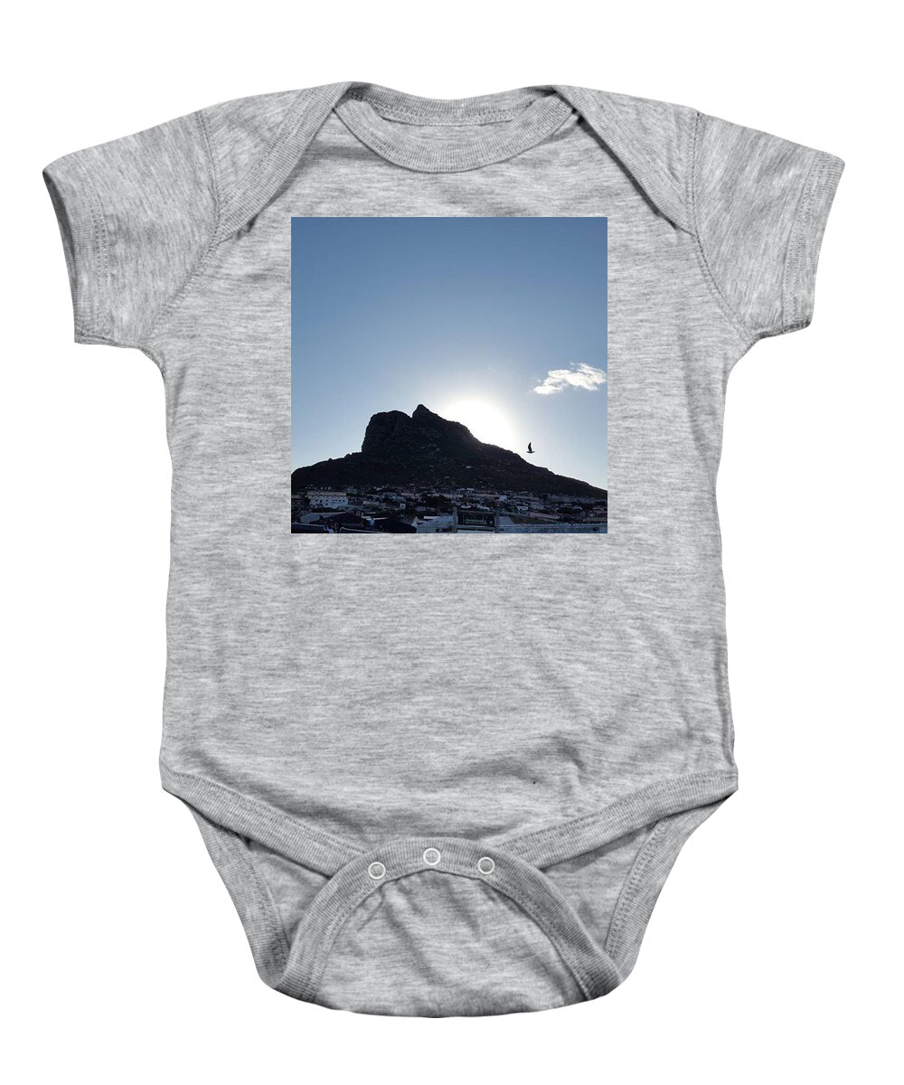 Nature Baby Onesie featuring the photograph #sunset At #houtbay #wanderlust by Krish Chetty