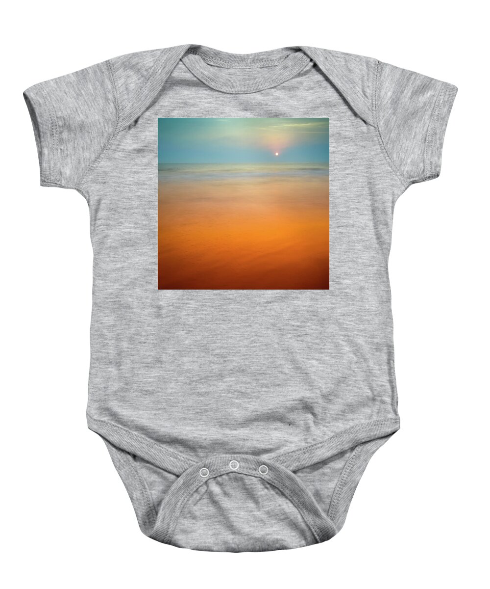 India Baby Onesie featuring the photograph Sunset at Verkala by Peter OReilly