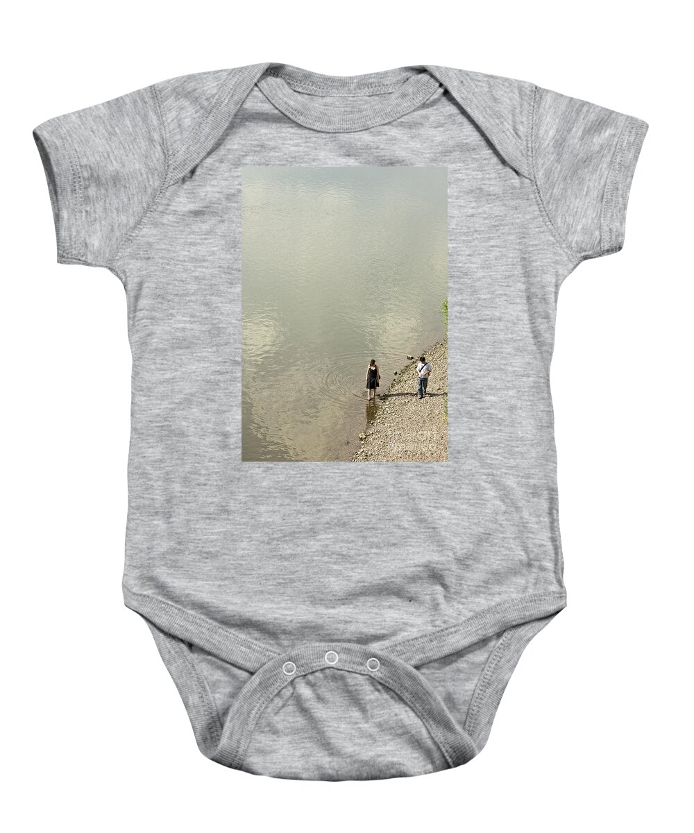 Europe Baby Onesie featuring the photograph Take a walk on the banks of River Moselle by Heiko Koehrer-Wagner