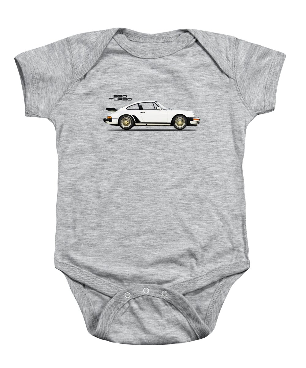 Porsche 930 Turbo Baby Onesie featuring the photograph The 930 Turbo by Mark Rogan
