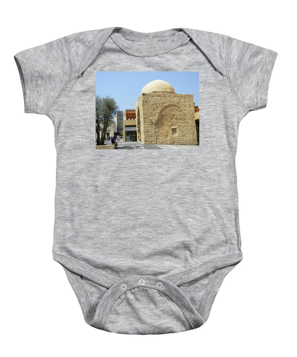 Marwan George Khoury Baby Onesie featuring the photograph The Old and The New by Marwan George Khoury