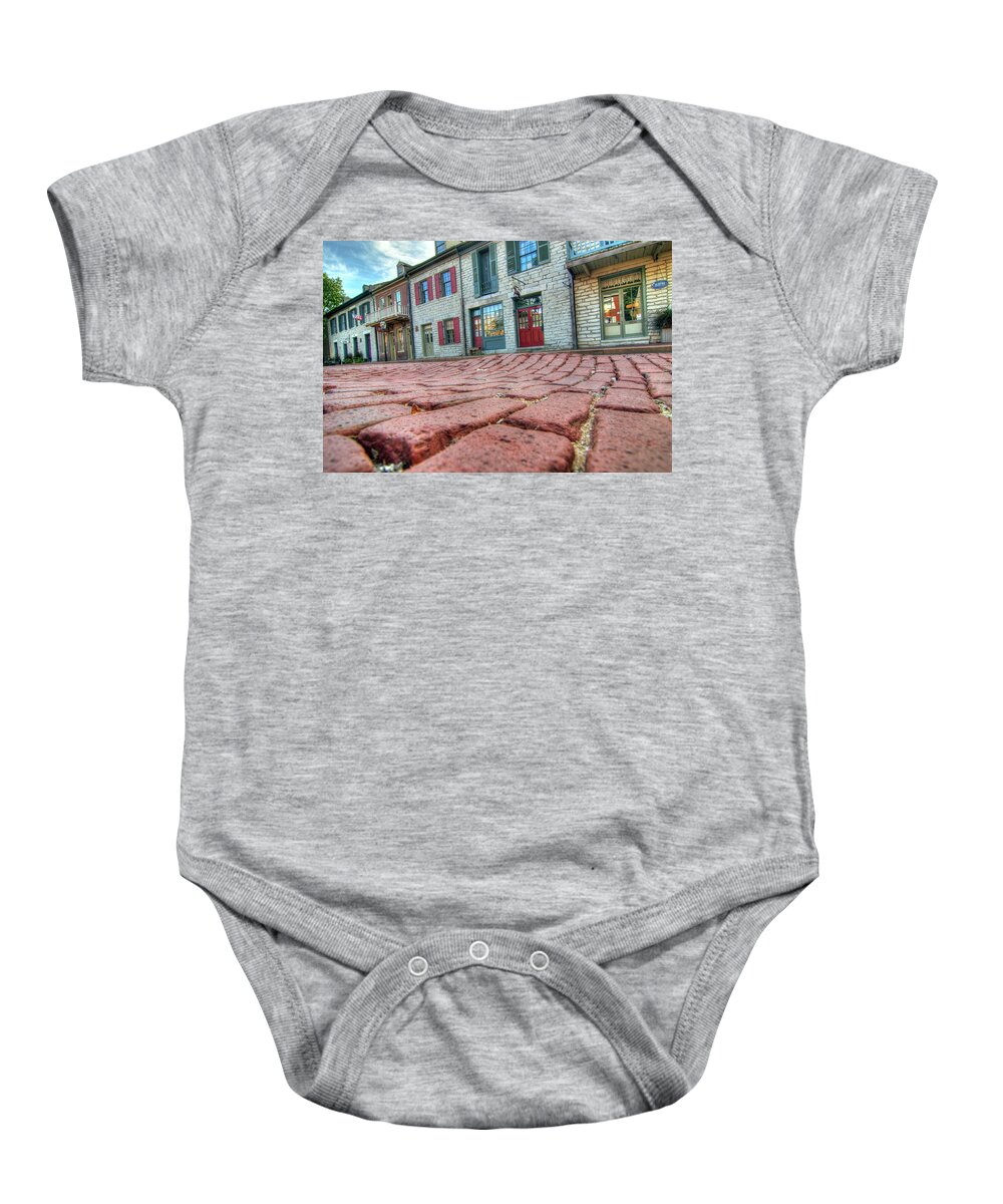 Missouri Baby Onesie featuring the photograph The Wave by Steve Stuller