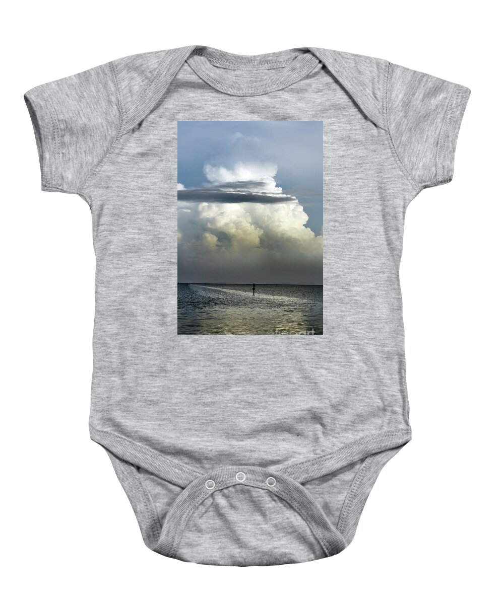 Maritime Baby Onesie featuring the photograph The Way Home by Skip Willits