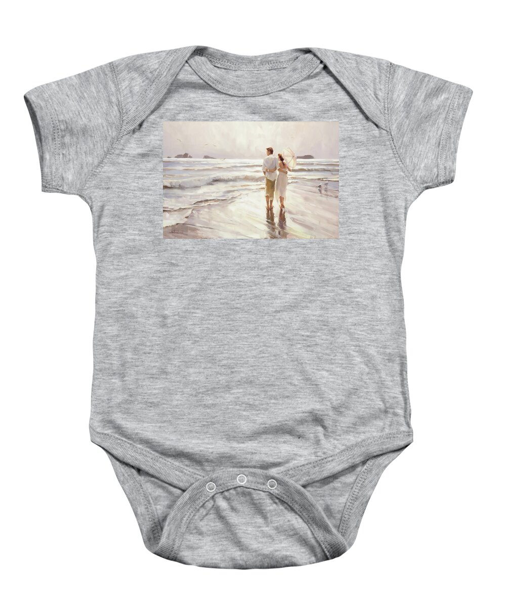 Love Baby Onesie featuring the painting The Way That It Should Be by Steve Henderson