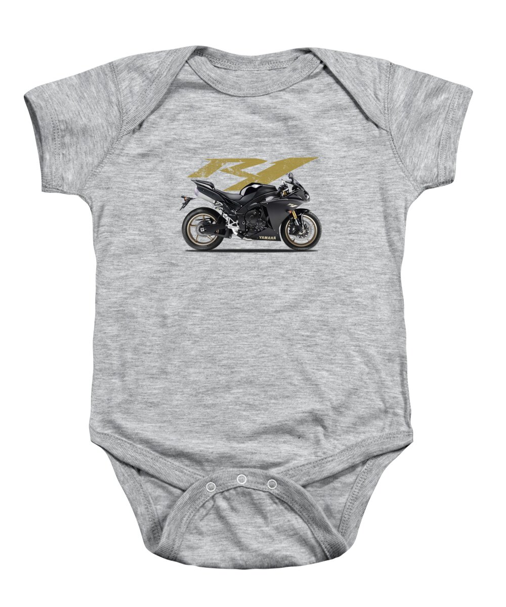 R1 Baby Onesie featuring the photograph The YZF-R1 Motorcycle by Mark Rogan
