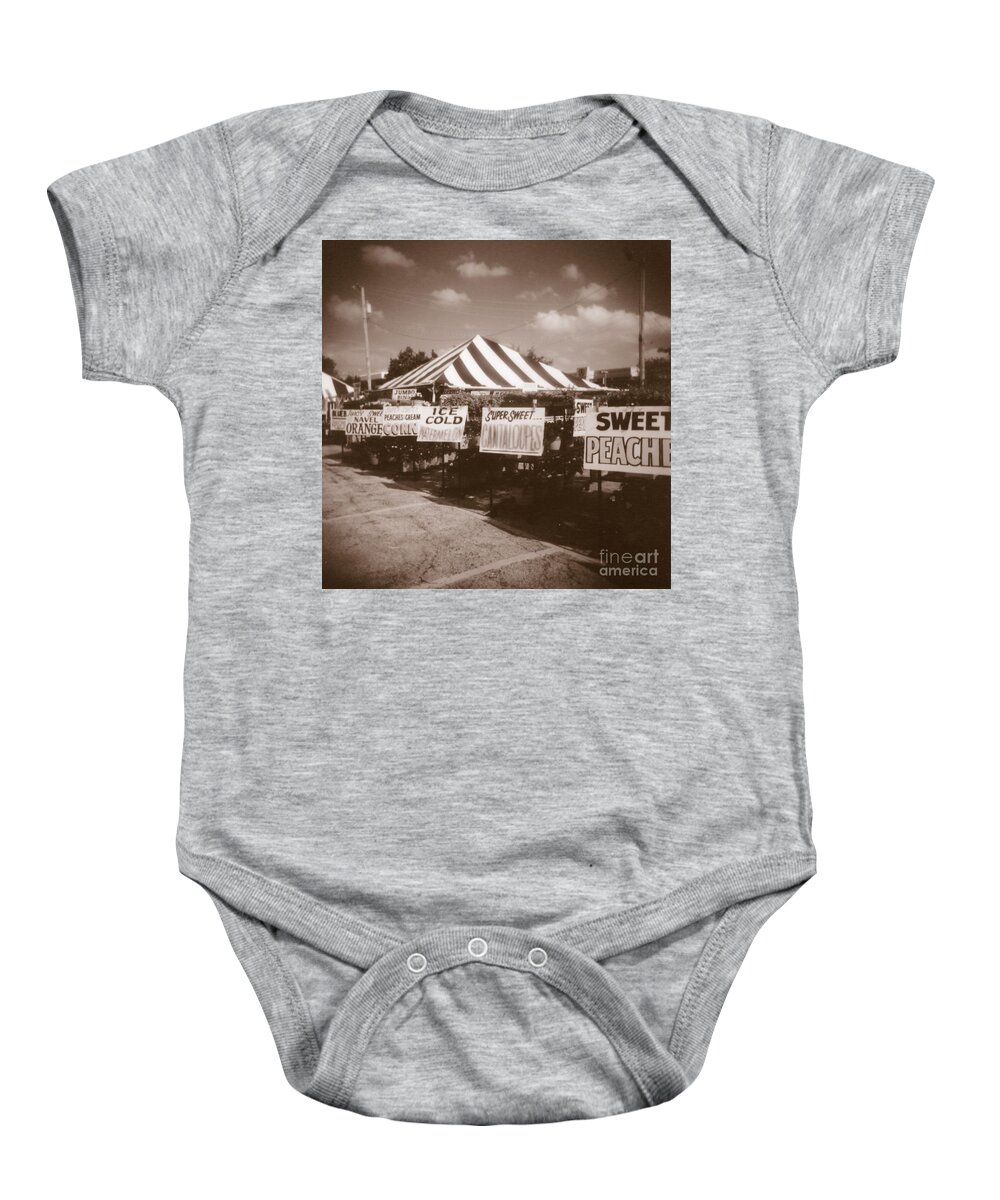 Fine Art Photograph Baby Onesie featuring the photograph To Market To Market by Crystal Nederman