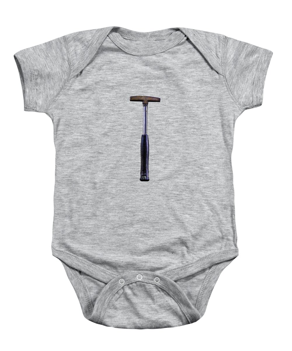 Background Baby Onesie featuring the photograph Tools On Wood 74 by YoPedro