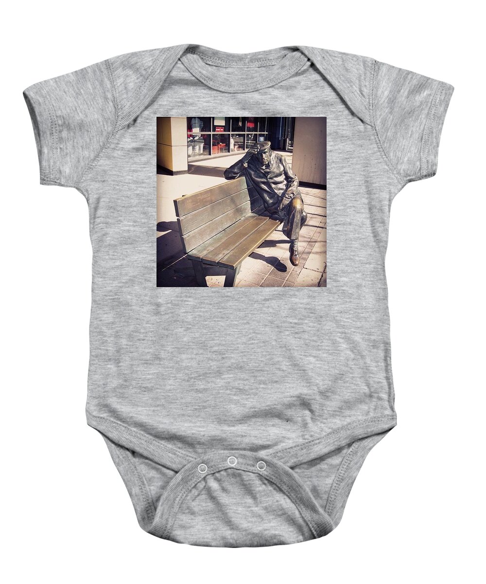 Glen Gould Baby Onesie featuring the photograph Toronto - Glen Gould by Serge Averbukh