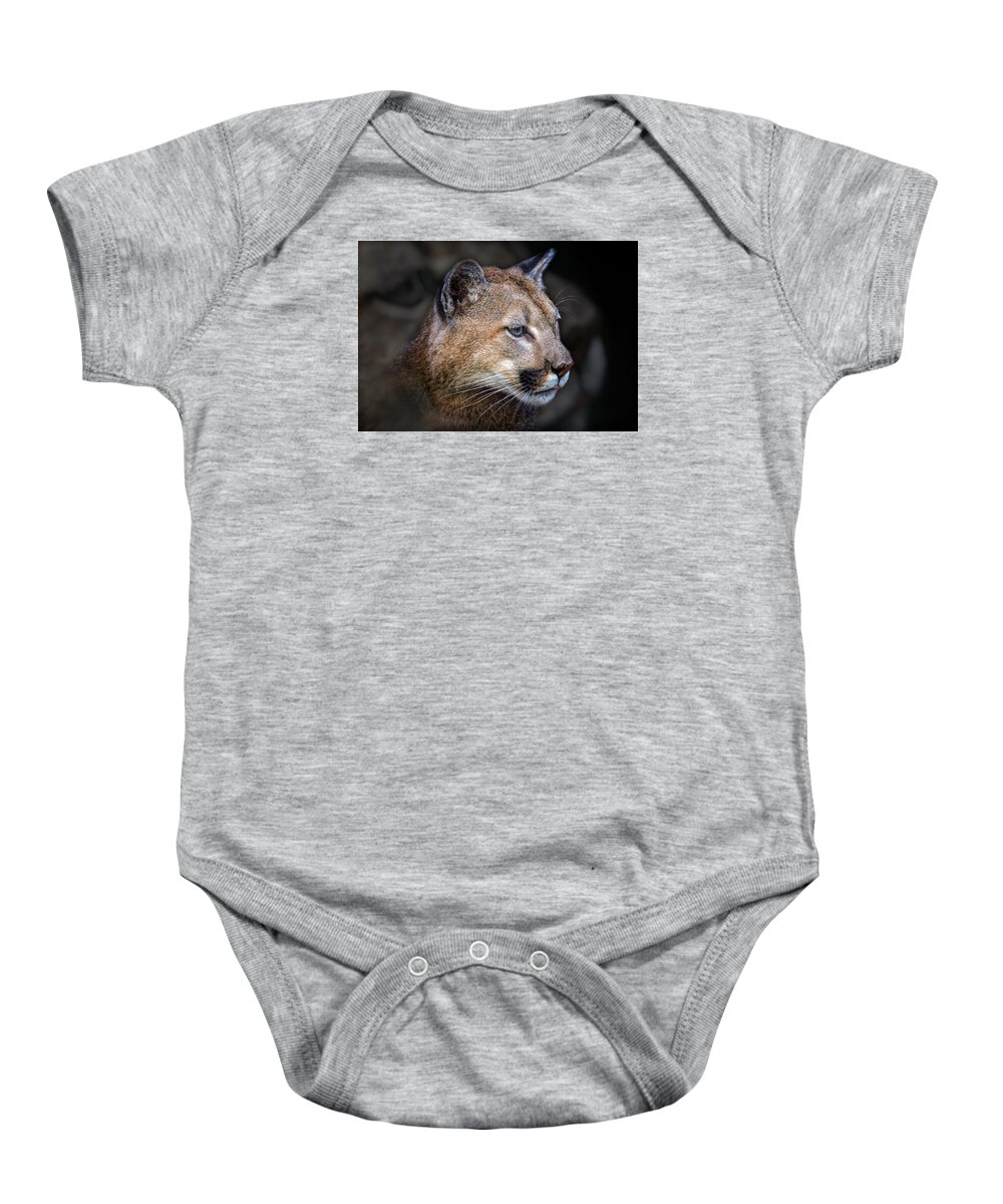 Crystal Yingling Baby Onesie featuring the photograph Totem by Ghostwinds Photography
